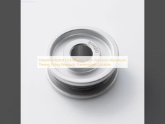 ตัวจับยึดปลายแขนหุ่นยนต์อุตสาหกรรม โซลูชันการส่งกำลังแม่นยำสูงด้วยรอกสายพานไทม์มิ่งอะลูมิเนียม