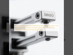 หุ่นยนต์อุตสาหกรรมความแม่นยำสูง ตัวจับยึดแบบนิวเมติกสำหรับหุ่นยนต์ แข็งแรงทนทาน ออกแบบมาสำหรับการใช้งานในเครื่องจักรอัตโนมัติ การจัดการวัสดุ และการประกอบ