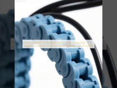 ตัวนำสายเคเบิลไนลอนทนน้ำมันสำหรับหุ่นยนต์อุตสาหกรรม ความยืดหยุ่นสูง เสียงรบกวนต่ำ ระบบรองรับฐานแยกภายใน