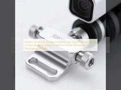 การปรับความลึกกล้องปะทะ Mount การควบคุมมุมความแม่นยําสูง โครงสร้างที่แข็งแกร่งสําหรับการบริการ โรบอตการรับรู้โมดูลการนําทาง