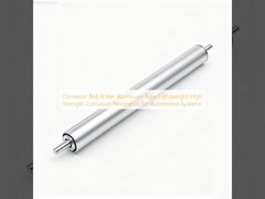 ลูกกลิ้งสายพานลำเลียง ท่ออลูมิเนียม น้ำหนักเบา ความแข็งแรงสูง ทนทานต่อการกัดกร่อน สำหรับระบบอัตโนมัติ