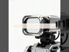 หุ่นยนต์กันระเบิด กันอุณหภูมิสูง กระจกป้องกันกระจกสําหรับสภาพแวดล้อมอันตราย กระจกแสง