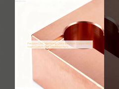 เครื่องแปรรูป CNC ความแม่นยํา จีน Beryllium Copper Mold Insert Custom CNC เครื่องแปรรูปส่วน