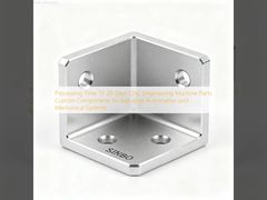 ระยะเวลาดำเนินการ 15-20 วัน ชิ้นส่วนเครื่องจักรวิศวกรรม CNC ชิ้นส่วนที่กำหนดเองสำหรับระบบอัตโนมัติทางอุตสาหกรรมและระบบกลไก