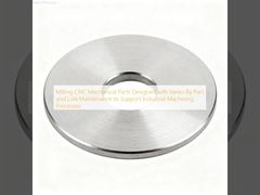 ชิ้นส่วนเครื่องจักรกล CNC แบบกัดออกแบบโดยแตกต่างกันไปตามชิ้นส่วนและบำรุงรักษาง่ายเพื่อรองรับกระบวนการตัดเฉือนทางอุตสาหกรรม