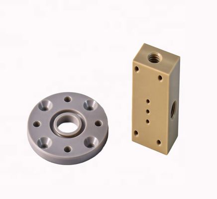 ซื้อ ไนลอน POM PE PTFE CNC ชุดพลาสติกที่แปรรูปแม่นยํา online manufacture