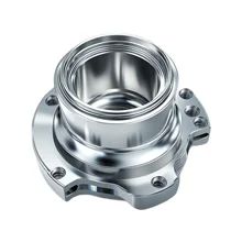ซื้อ อัลลูมิเนียมแม่นยํา CNC ชิ้นส่วนบด / ดีเยี่ยม Ra0.2 ด้านผิวจบ CNC ชิ้นส่วนอัลลูมิเนียมหมุน online manufacture