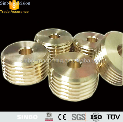 ซื้อ 100% การตรวจสอบเต็ม แบบการแปรรูป ทองแดง องค์ประกอบ CNC สําหรับ CNC การควบคุมการบด online manufacture