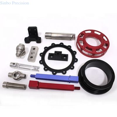 6061 7075 ส่วนอะลูมิเนียม CNC แอนอดิซัด ส่วนเครื่องกลโลหะแม่นยําสูง