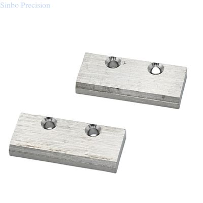 CNC แบตเตอรี่จอง Connector Plating, Brushing, การทาสีสแตนเลส Pad