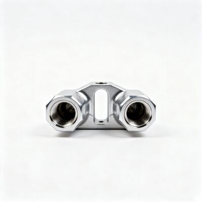 High Pressure Water Cannon Nozzle Seat Precision CNC Machining China for Special Robots ExplosionProof Rescue Aerospace